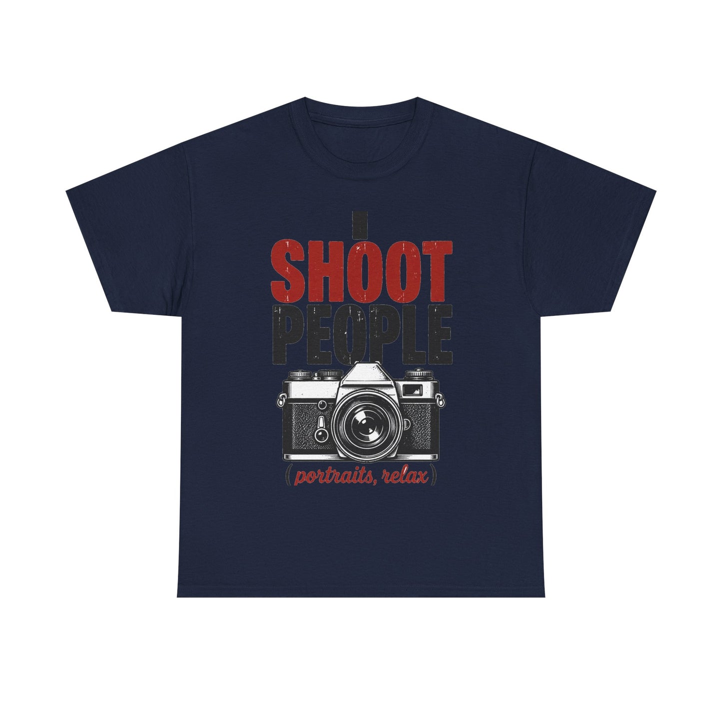 I Shoot People Portraits Funny Photographer Tee