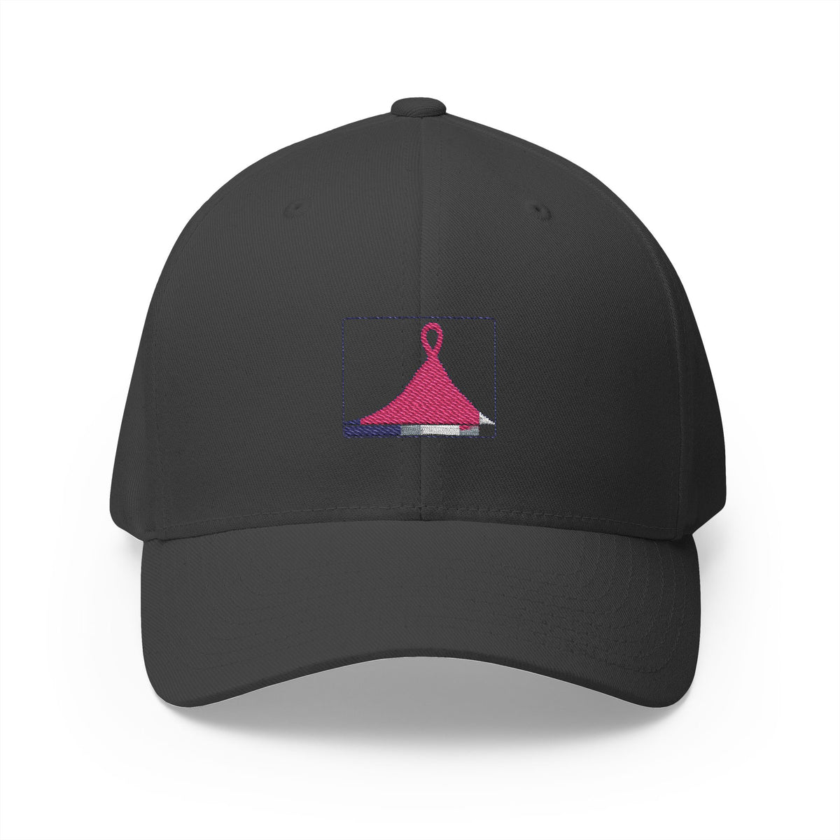 Histogram of Hope — Breast Cancer Awareness Embroidered Cap (Photographer Collection)