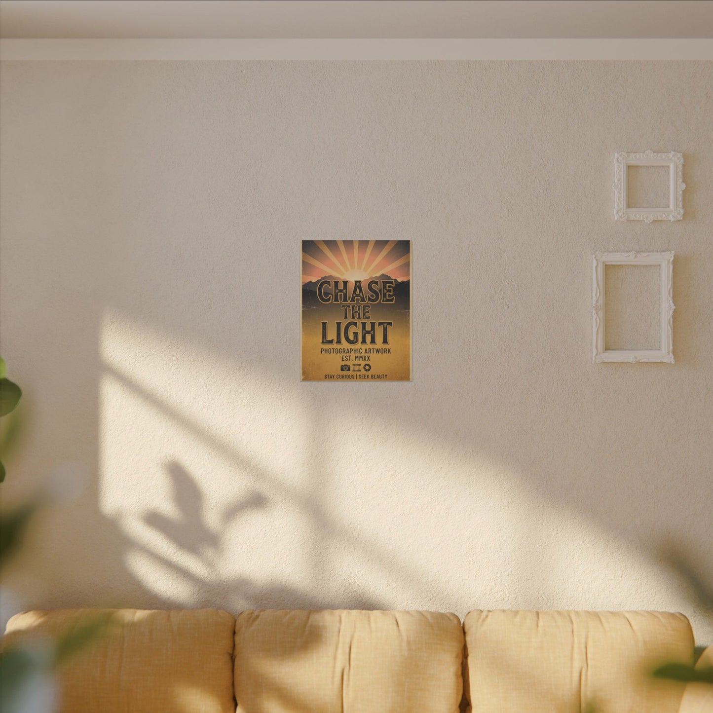Chase the Light Canvas Wall Art