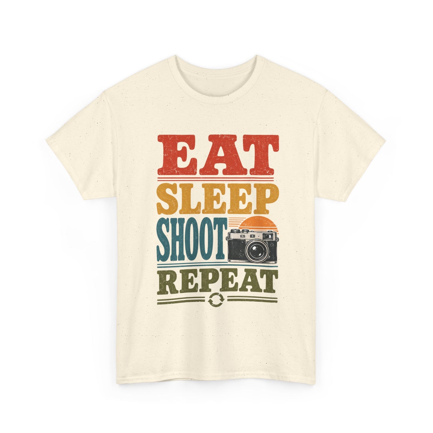 Eat Sleep Shoot Repeat Photographer Tee