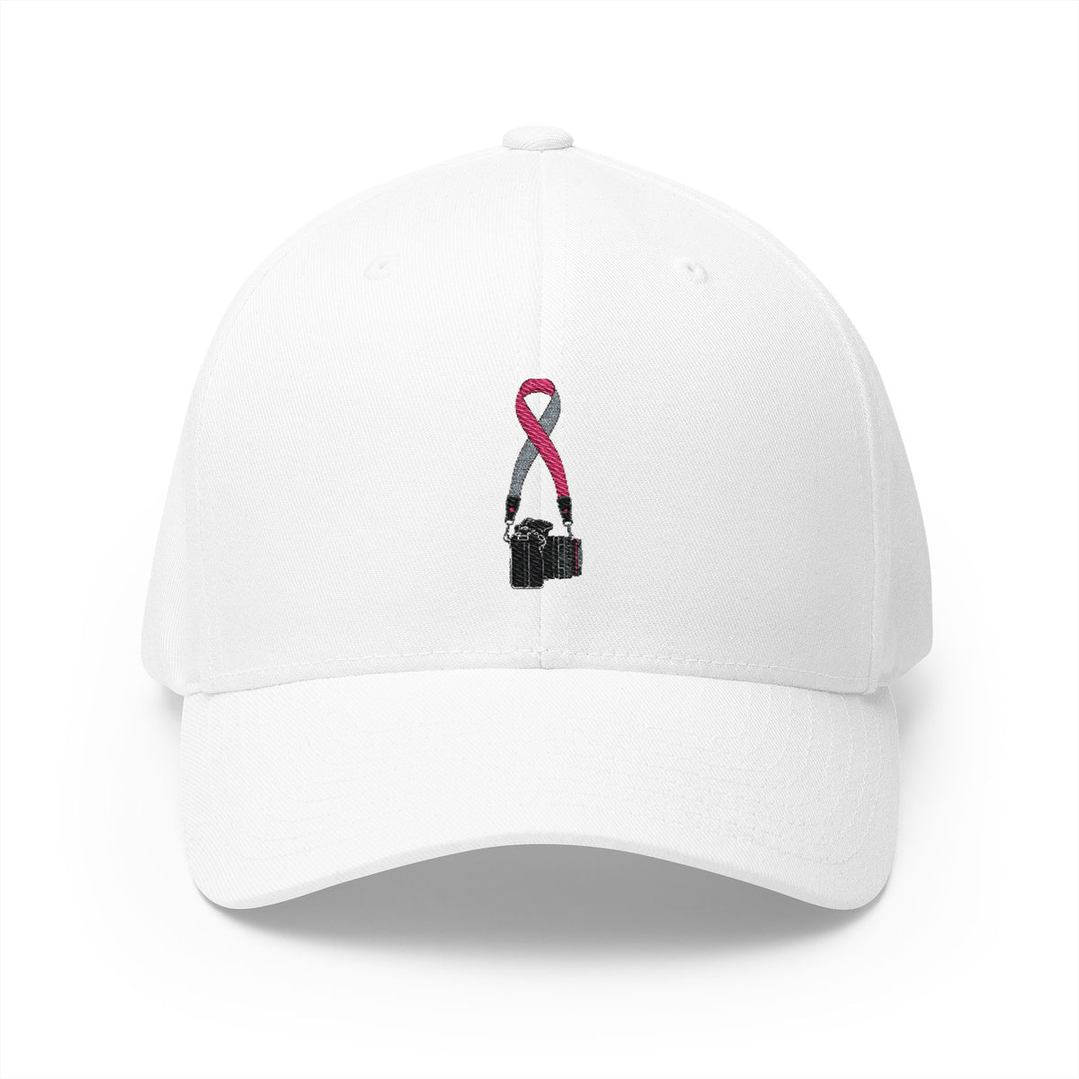 The Strap — Breast Cancer Awareness Embroidered Cap (Photographer Collection)