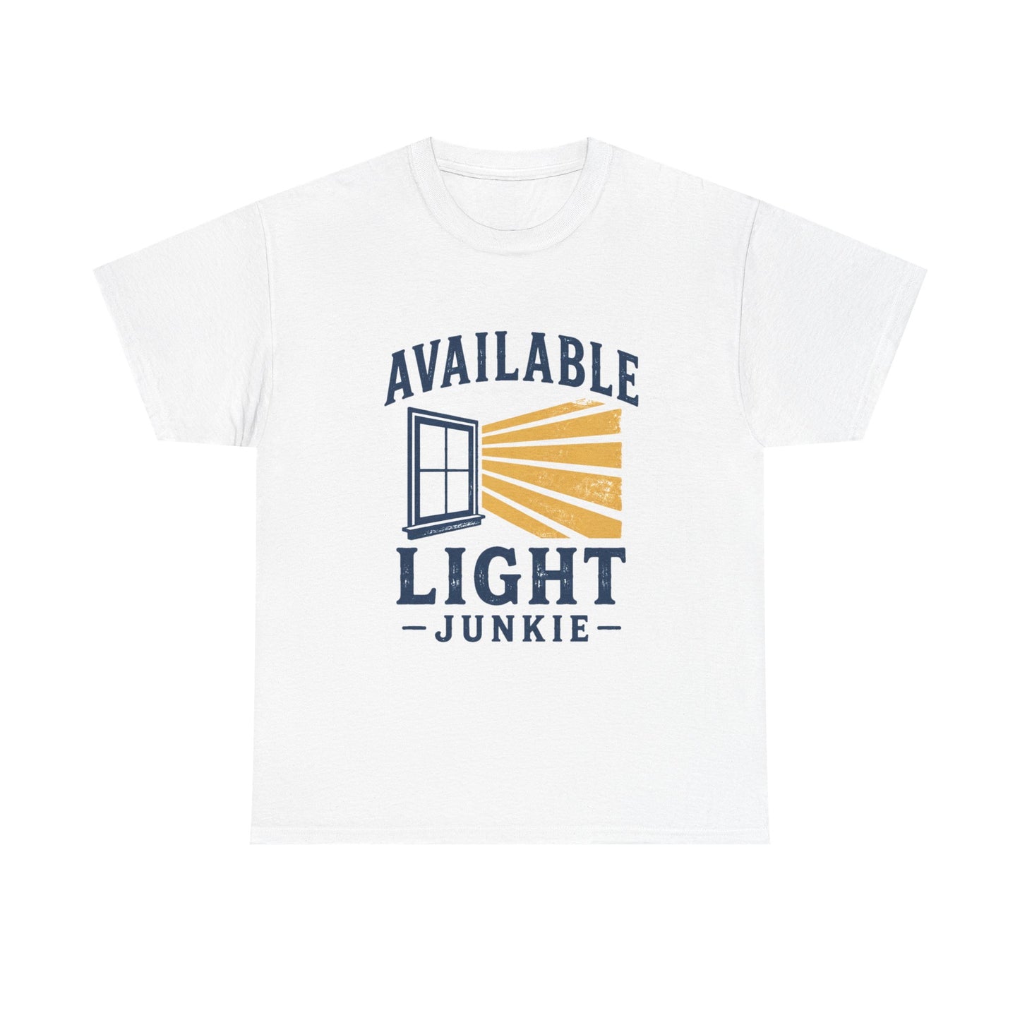 Available Light Junkie Photographer Tee