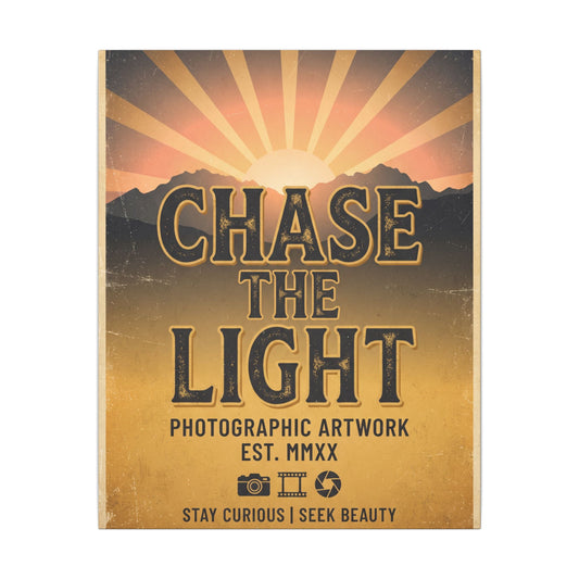 Chase the Light Canvas Wall Art