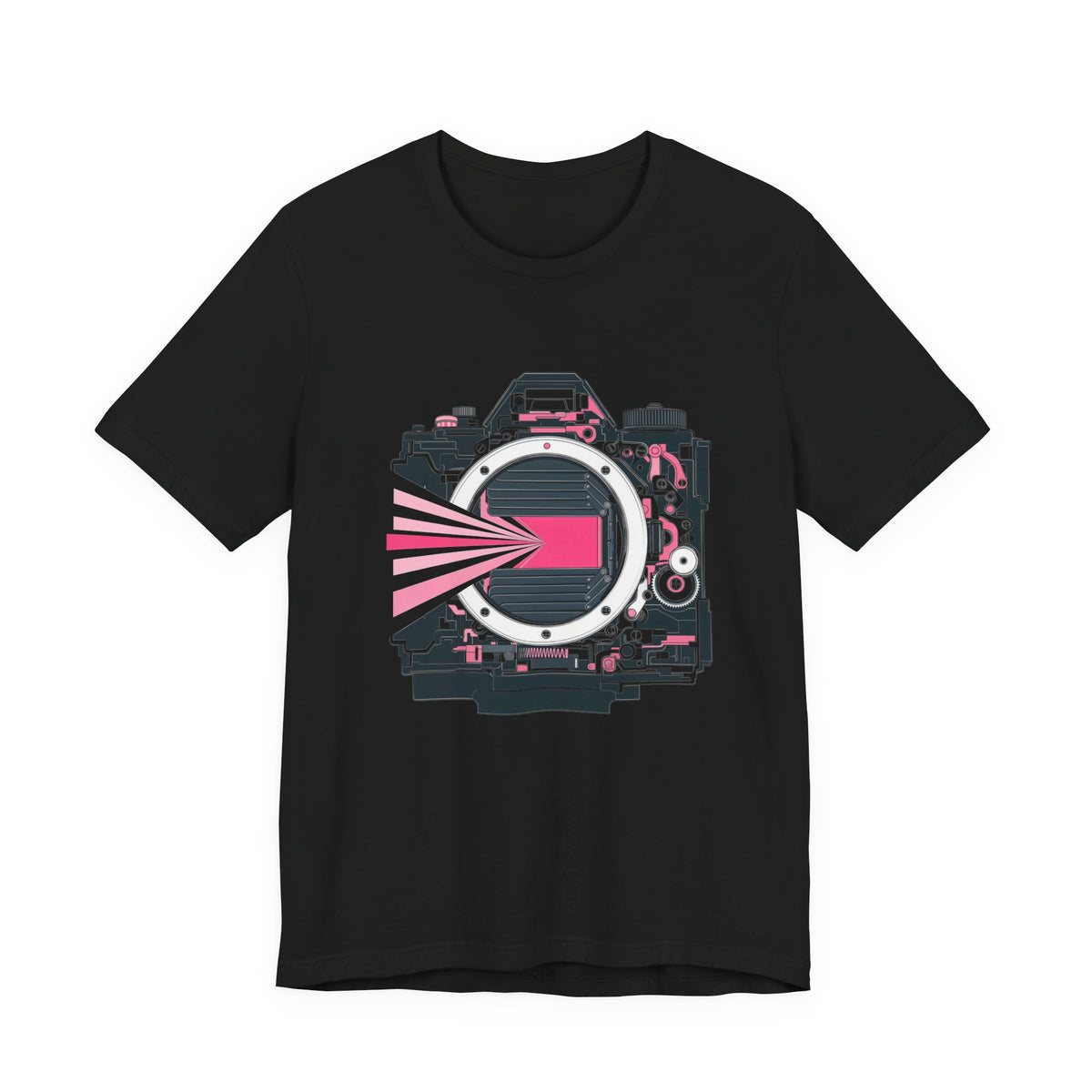 Shutter / Early Detection — Breast Cancer Awareness Tee (Photographer Collection)