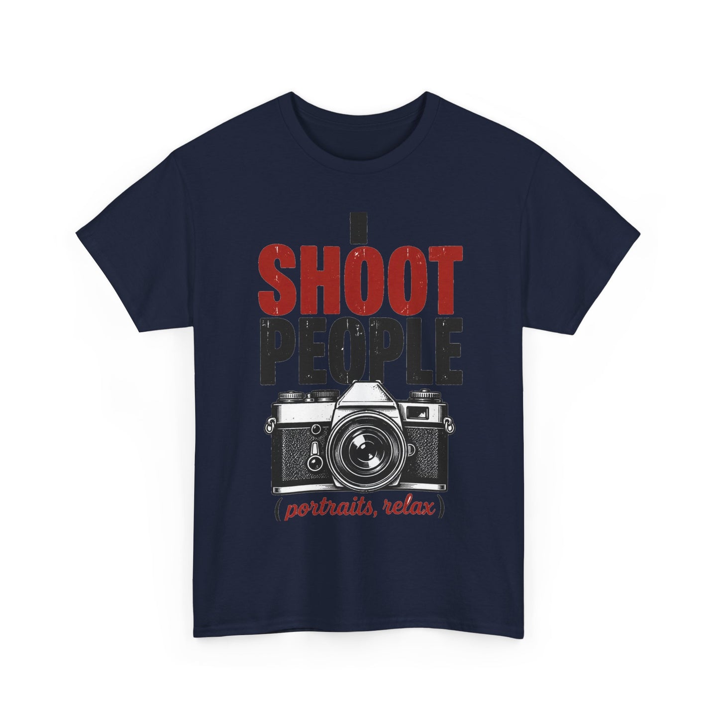 I Shoot People Portraits Funny Photographer Tee