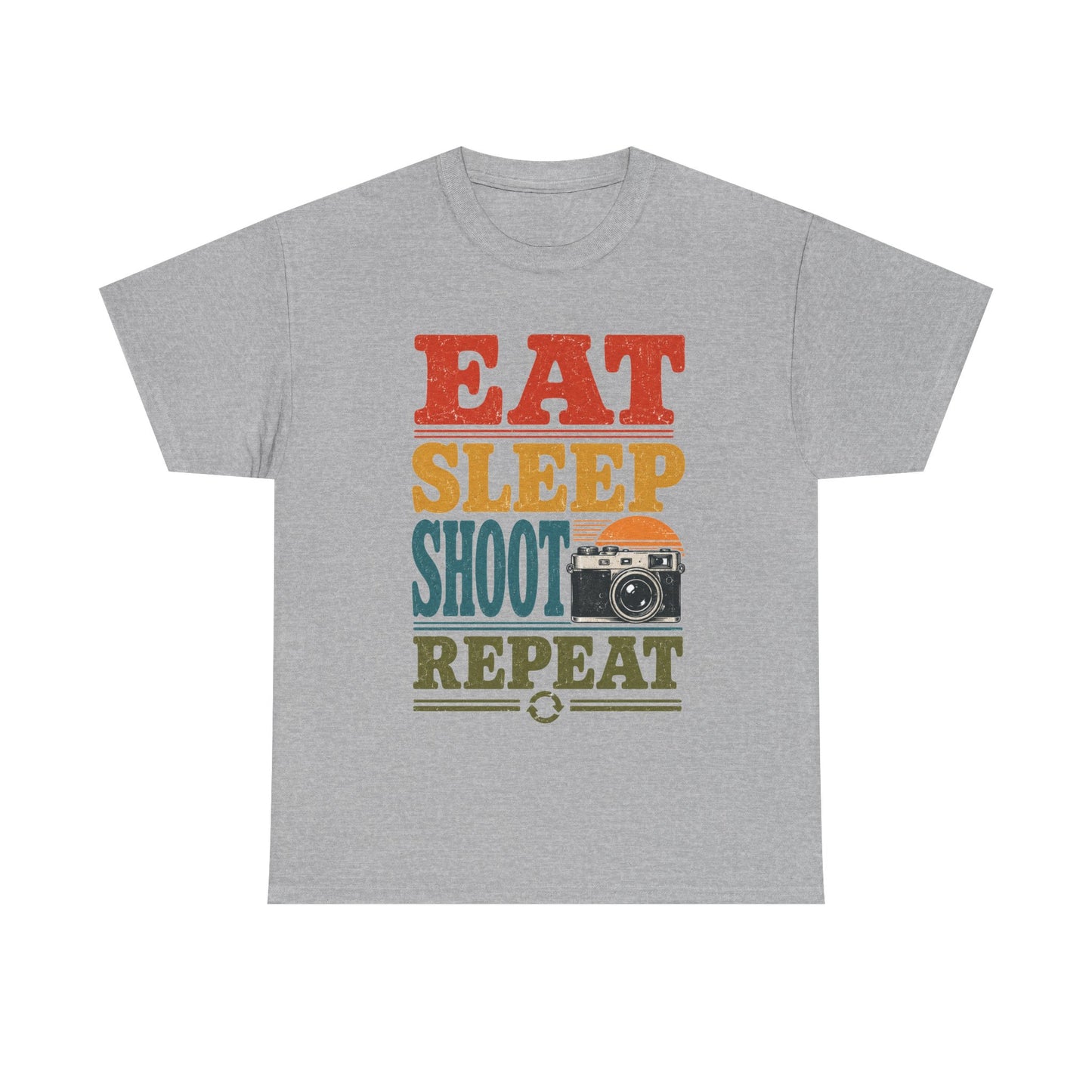 Eat Sleep Shoot Repeat Photographer Tee