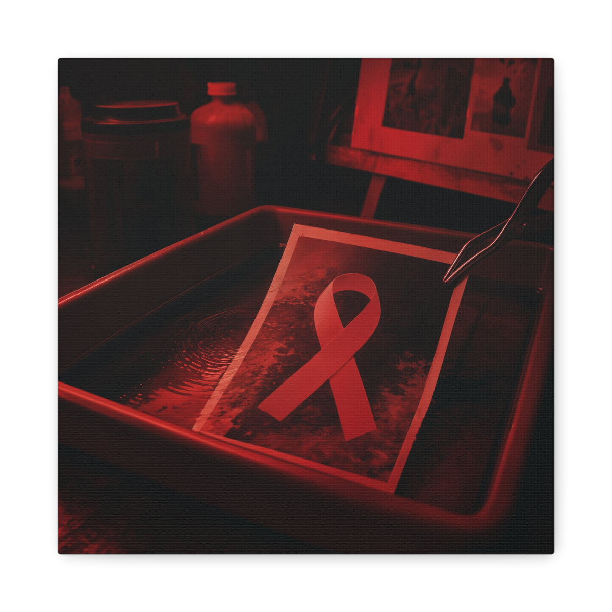 Develop Hope — Breast Cancer Awareness Canvas (Photographer Collection)
