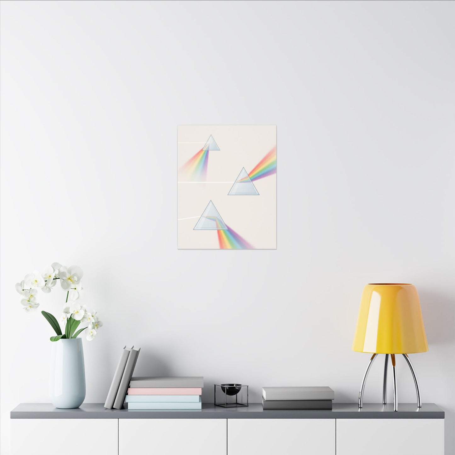 Prism Light Spectrum Canvas Wall Art