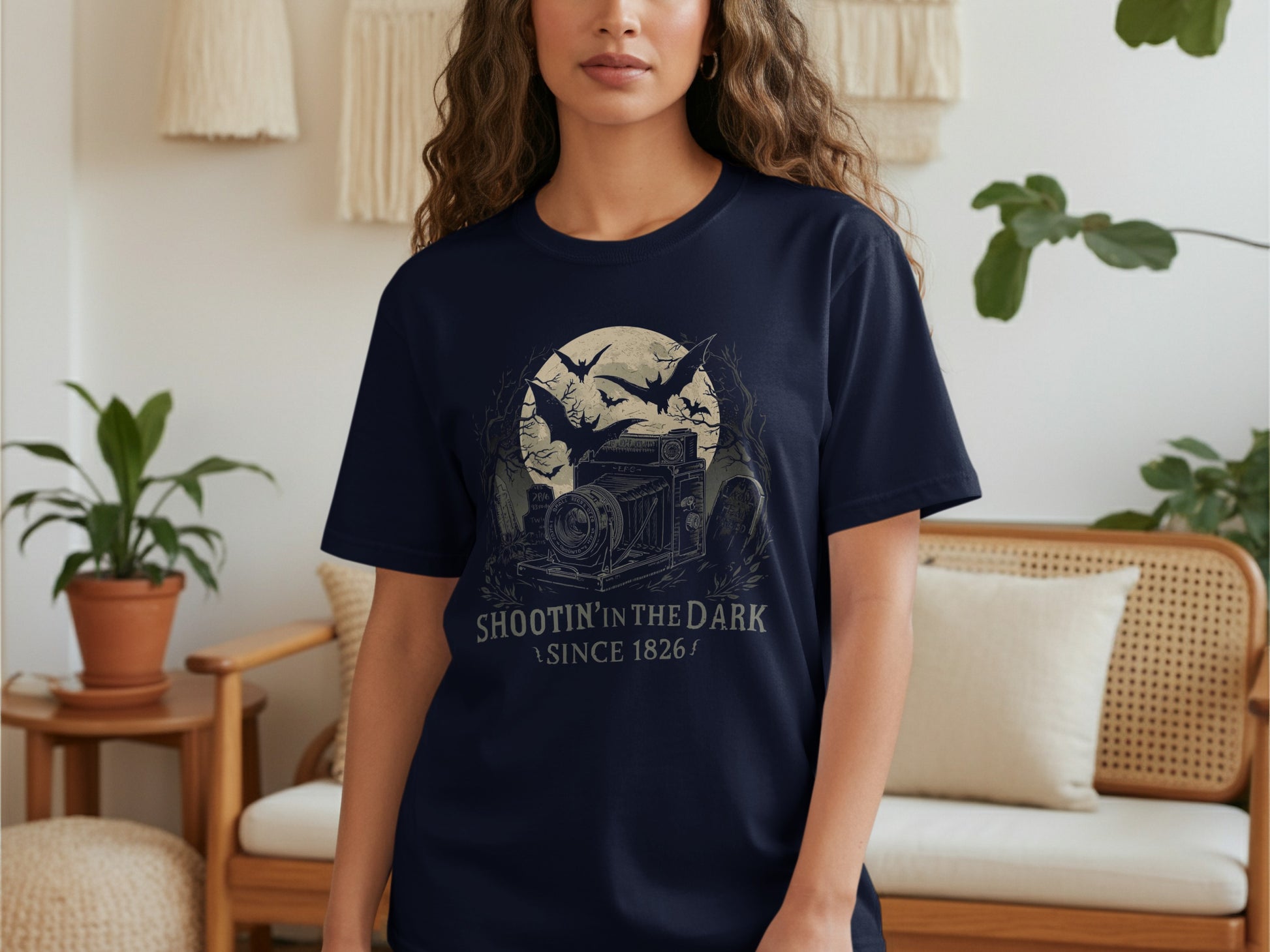 Shootin' In The Dark Since 1826 Graphic Tee