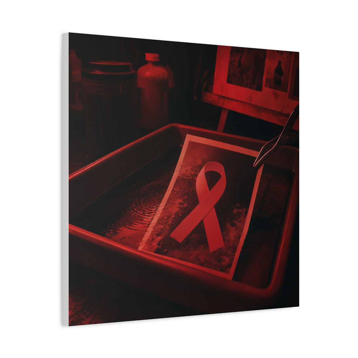 Develop Hope — Breast Cancer Awareness Canvas (Photographer Collection)