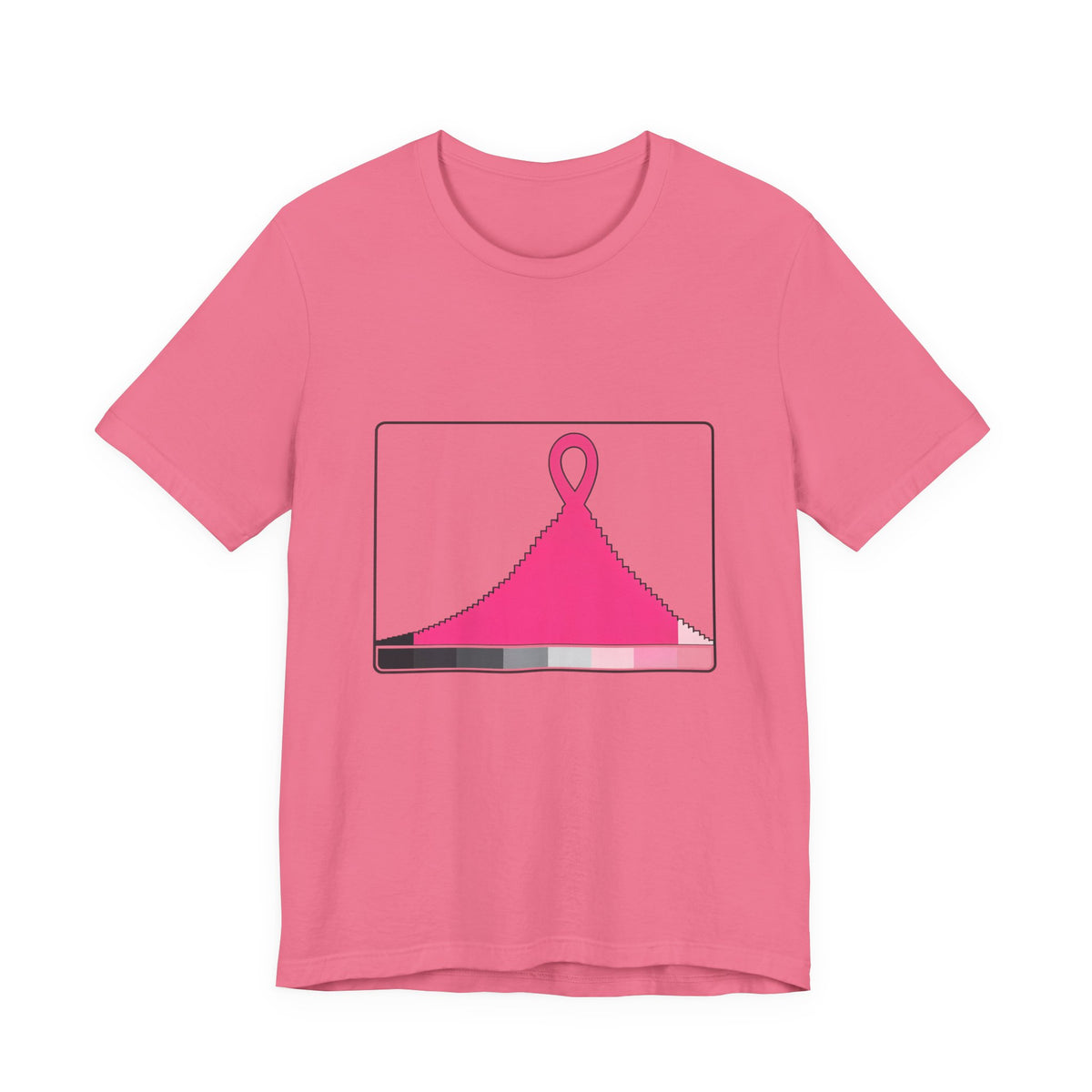 Histogram of Hope — Breast Cancer Awareness Tee (Photographer Collection)