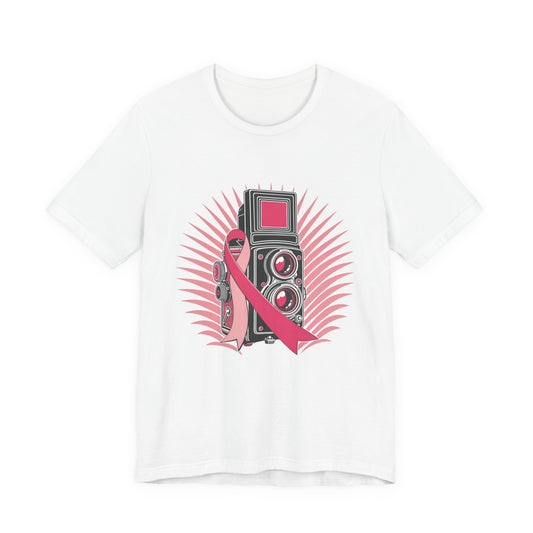 Shoot for a Cure — Breast Cancer Awareness Tee (Photographer Collection)