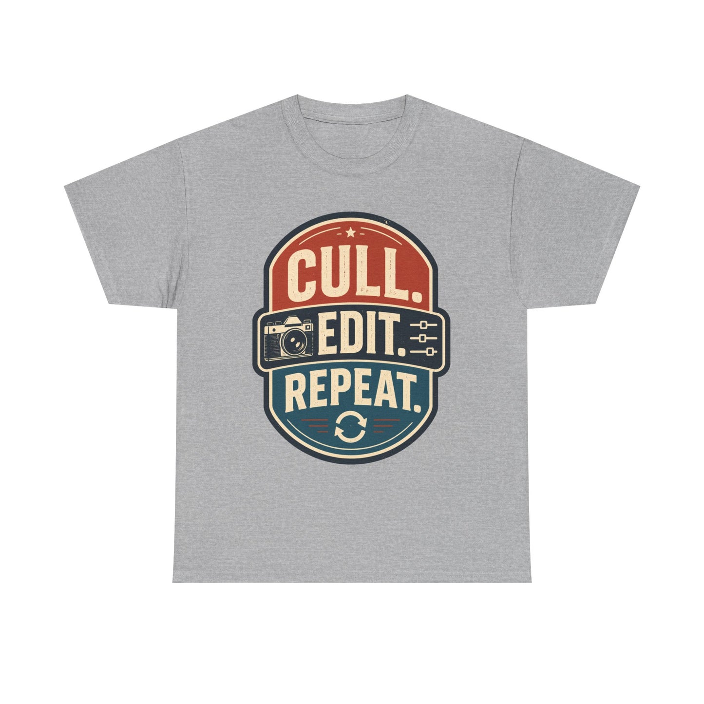 Cull Edit Repeat Photographer Tee