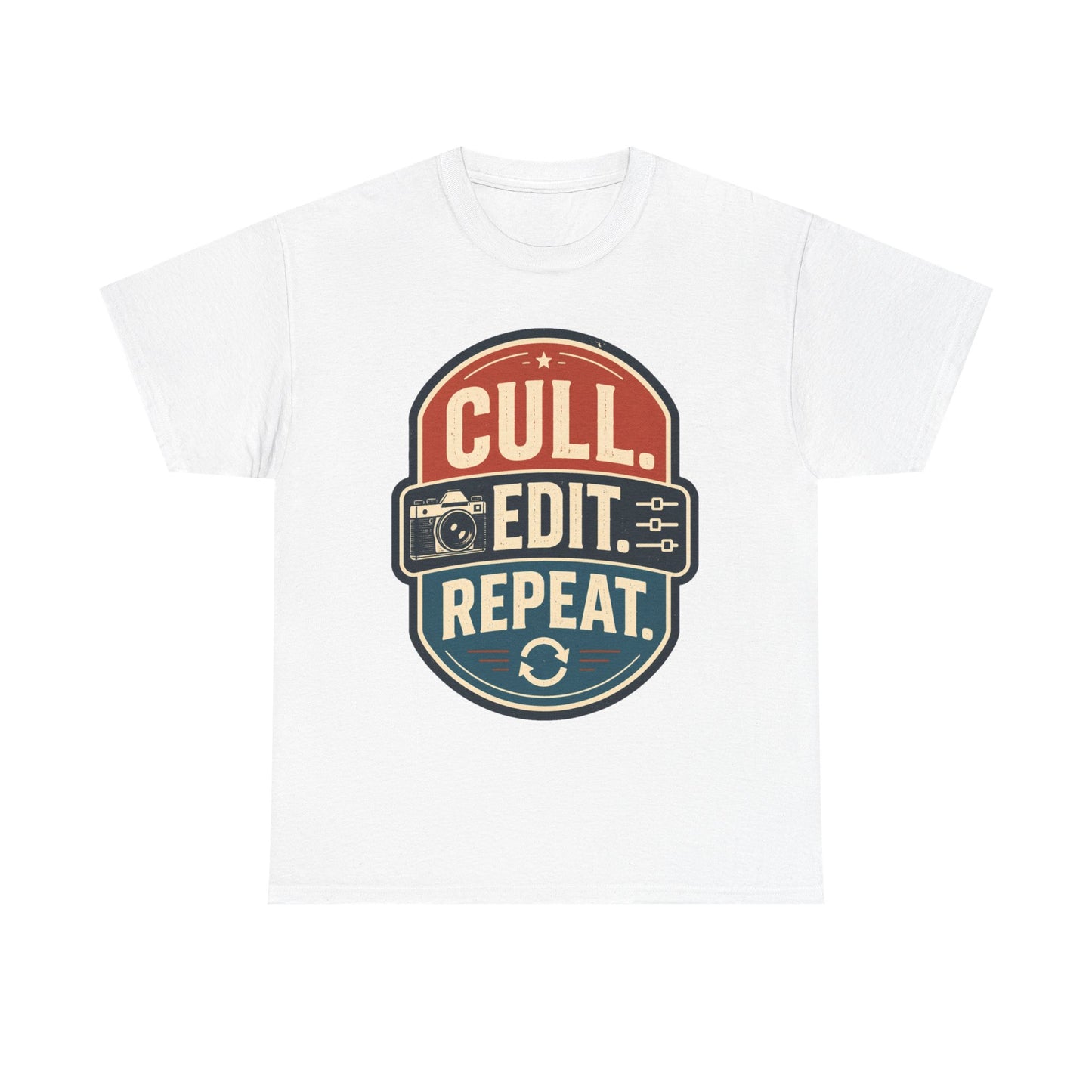 Cull Edit Repeat Photographer Tee