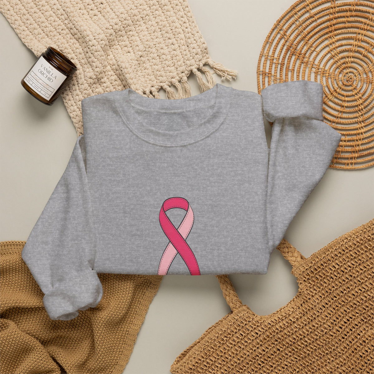 The Strap — Breast Cancer Awareness Crewneck (Photographer Collection)