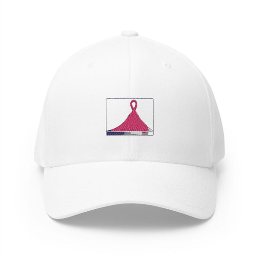 Histogram of Hope — Breast Cancer Awareness Embroidered Cap (Photographer Collection)