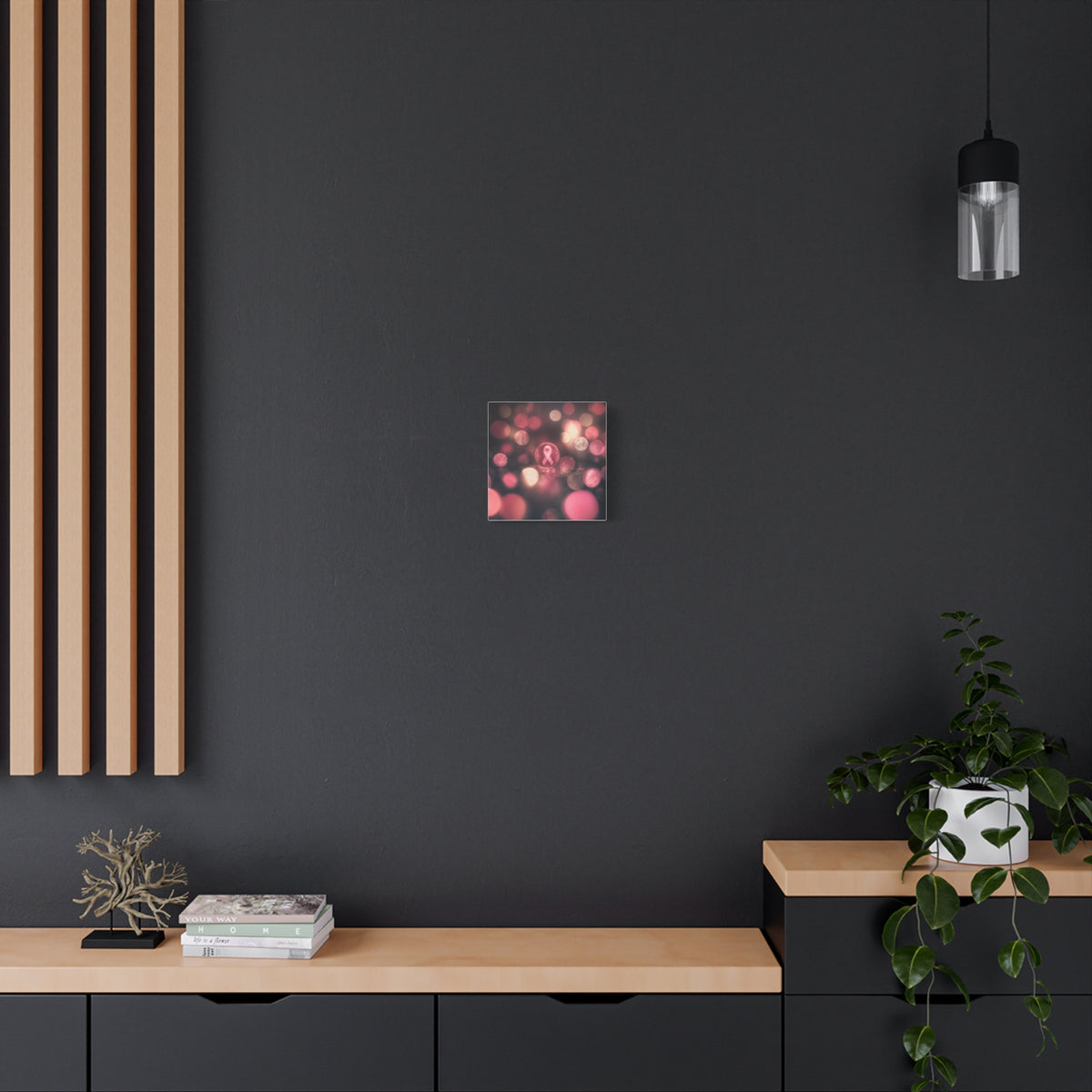 Bokeh of Survivors — Breast Cancer Awareness Canvas (Photographer Collection)