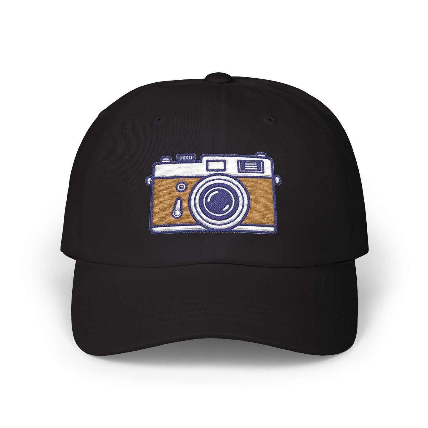 Film Camera Embroidered Dad Cap