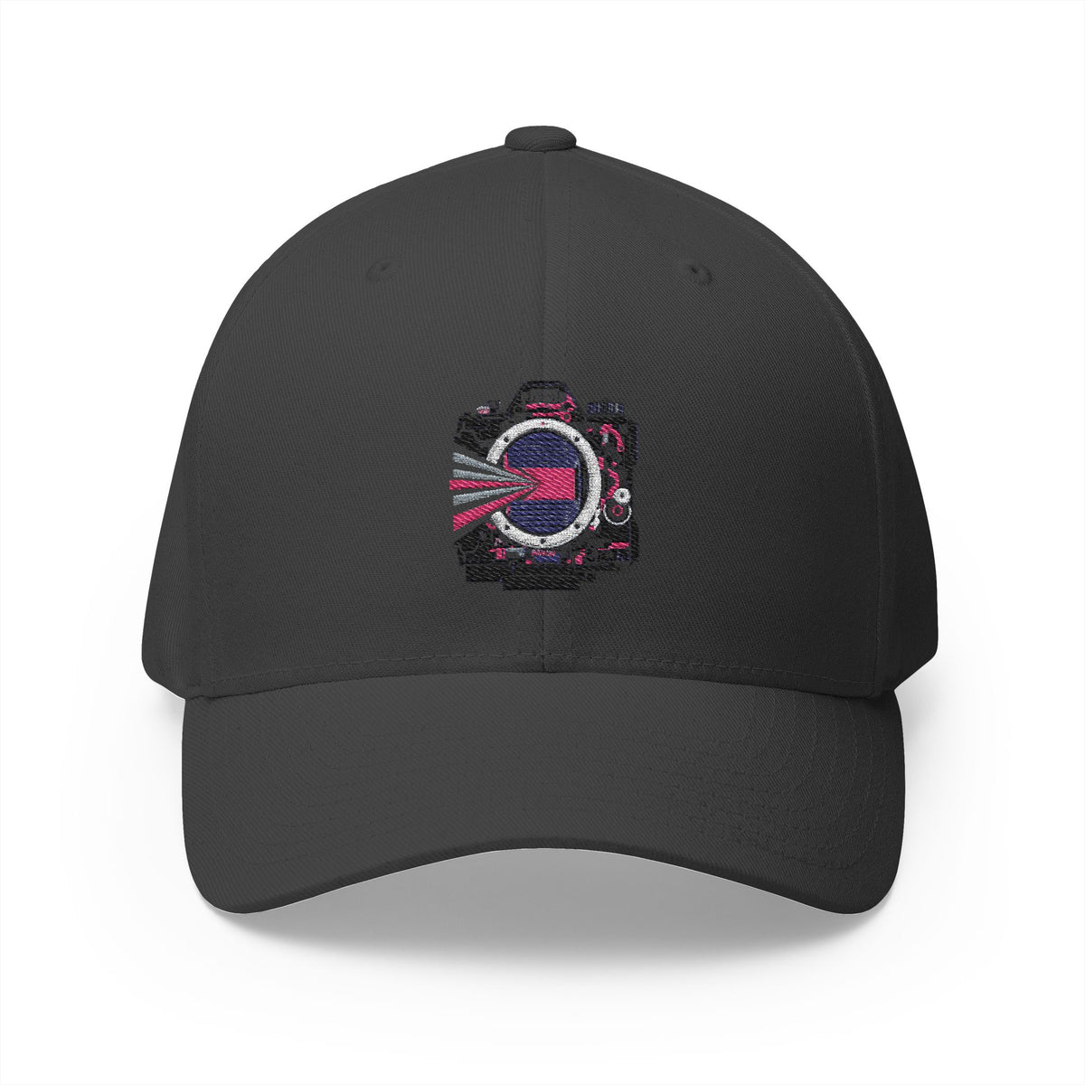 Shutter / Early Detection — Breast Cancer Awareness Embroidered Cap (Photographer Collection)