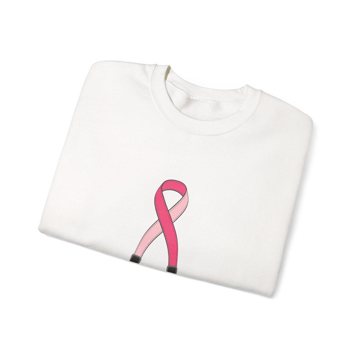 The Strap — Breast Cancer Awareness Crewneck (Photographer Collection)