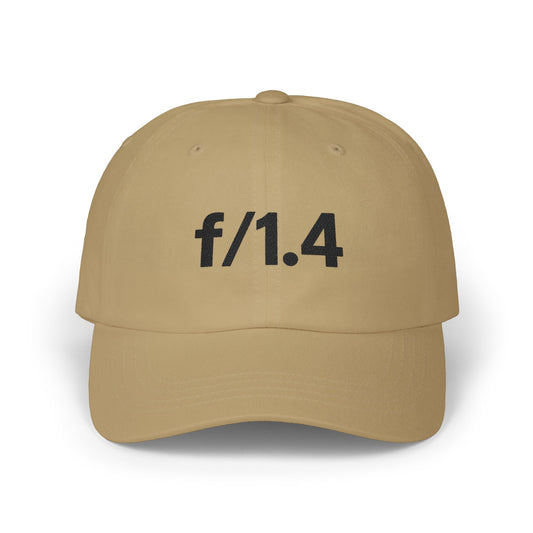 f/1.4 Embroidered Photographer Cap