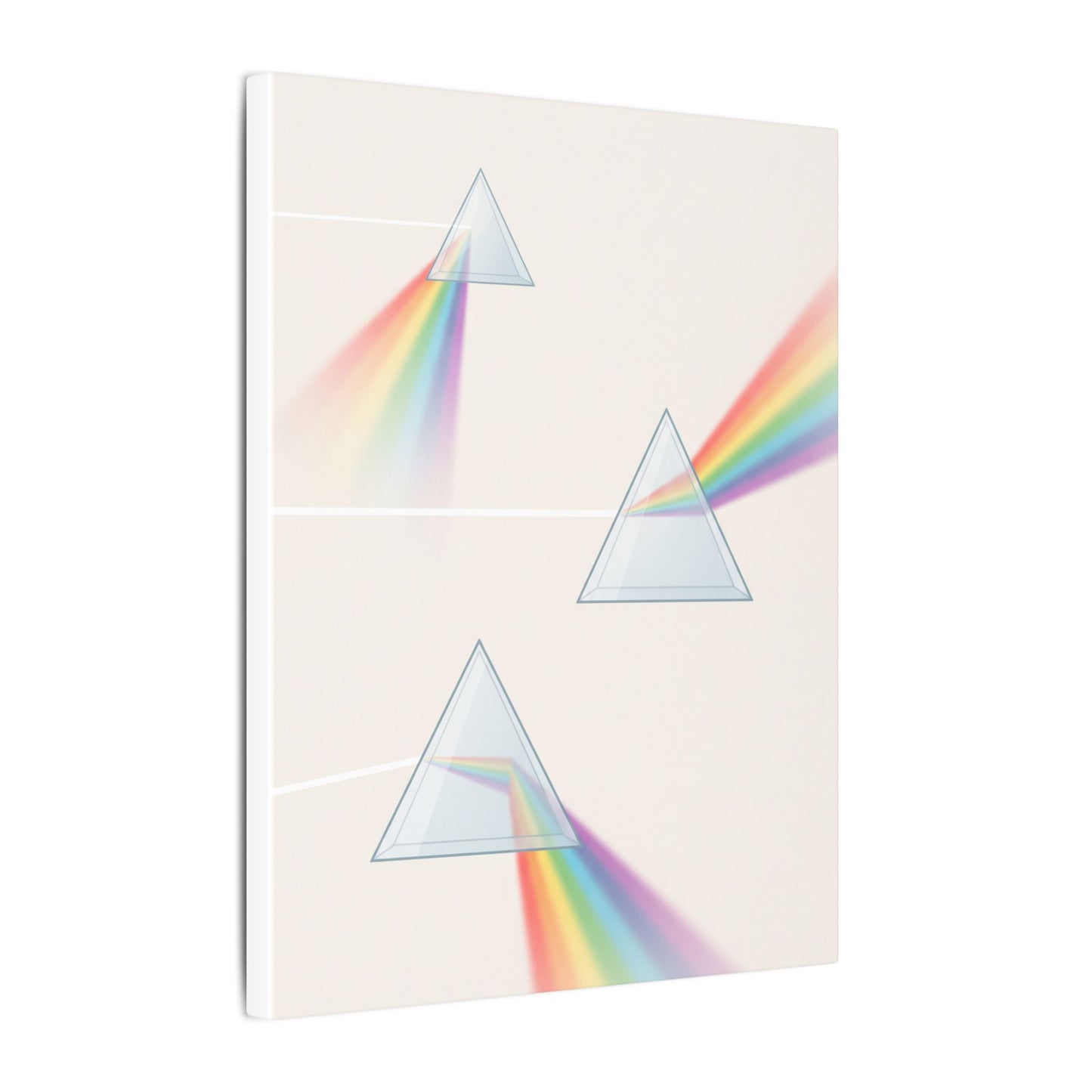 Prism Light Spectrum Canvas Wall Art