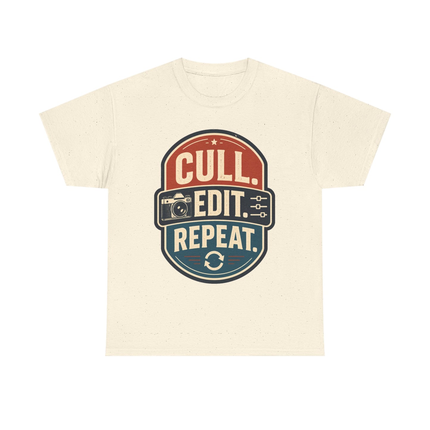 Cull Edit Repeat Photographer Tee