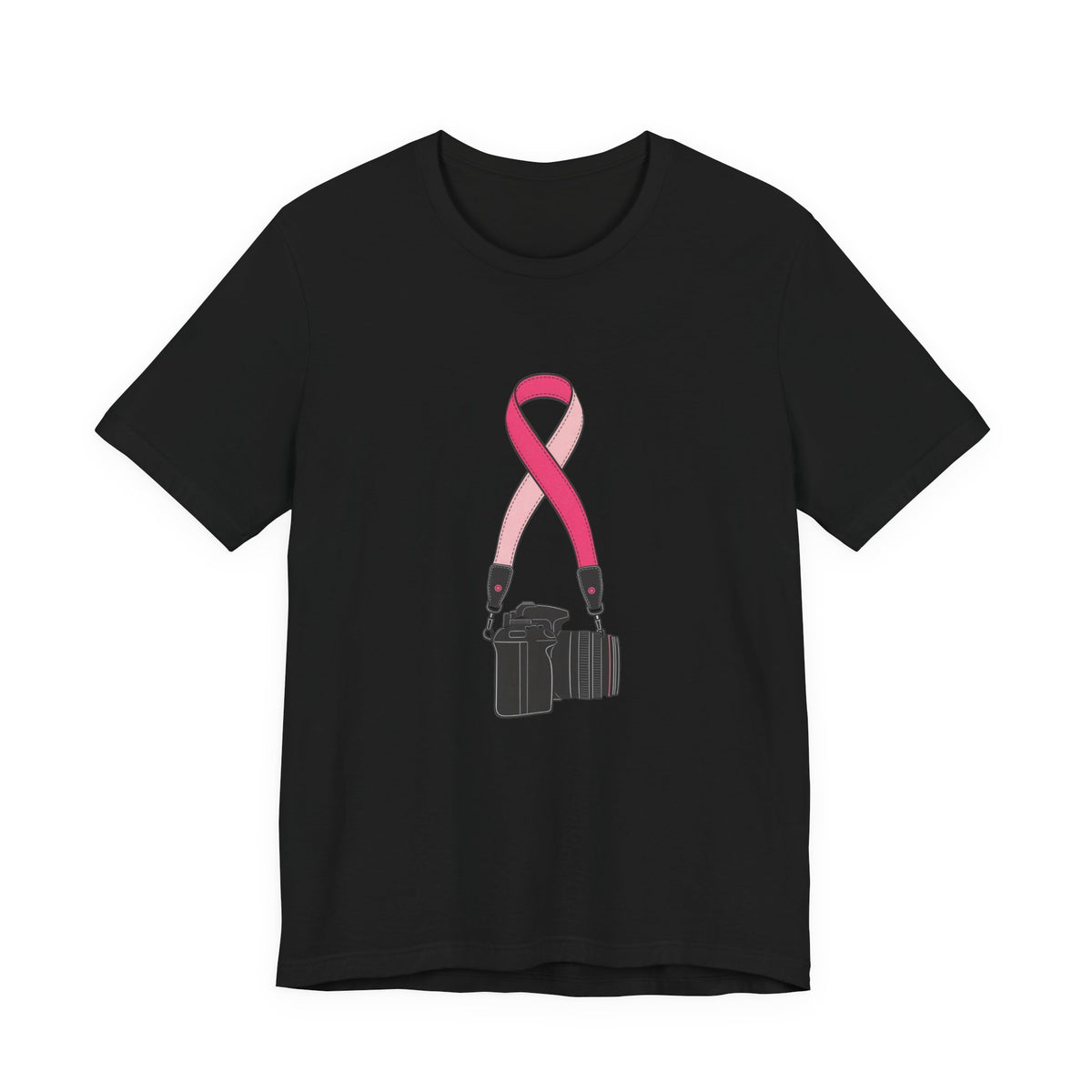 The Strap — Breast Cancer Awareness Tee (Photographer Collection)