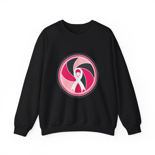 Aperture Ribbon — Breast Cancer Awareness Crewneck (Photographer Collection)