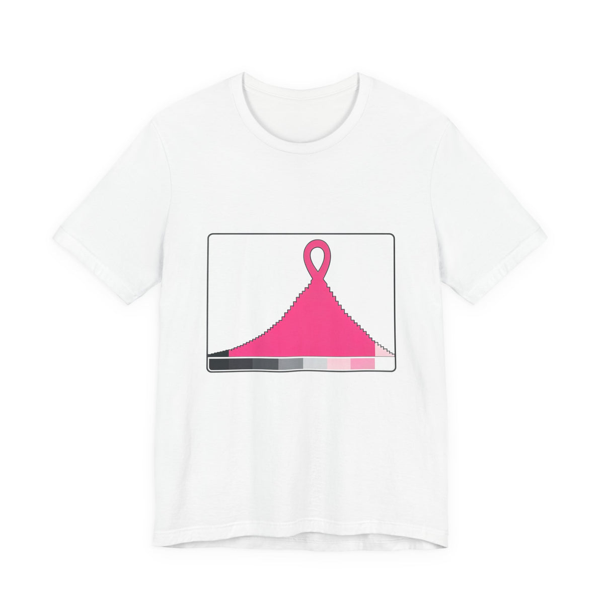 Histogram of Hope — Breast Cancer Awareness Tee (Photographer Collection)