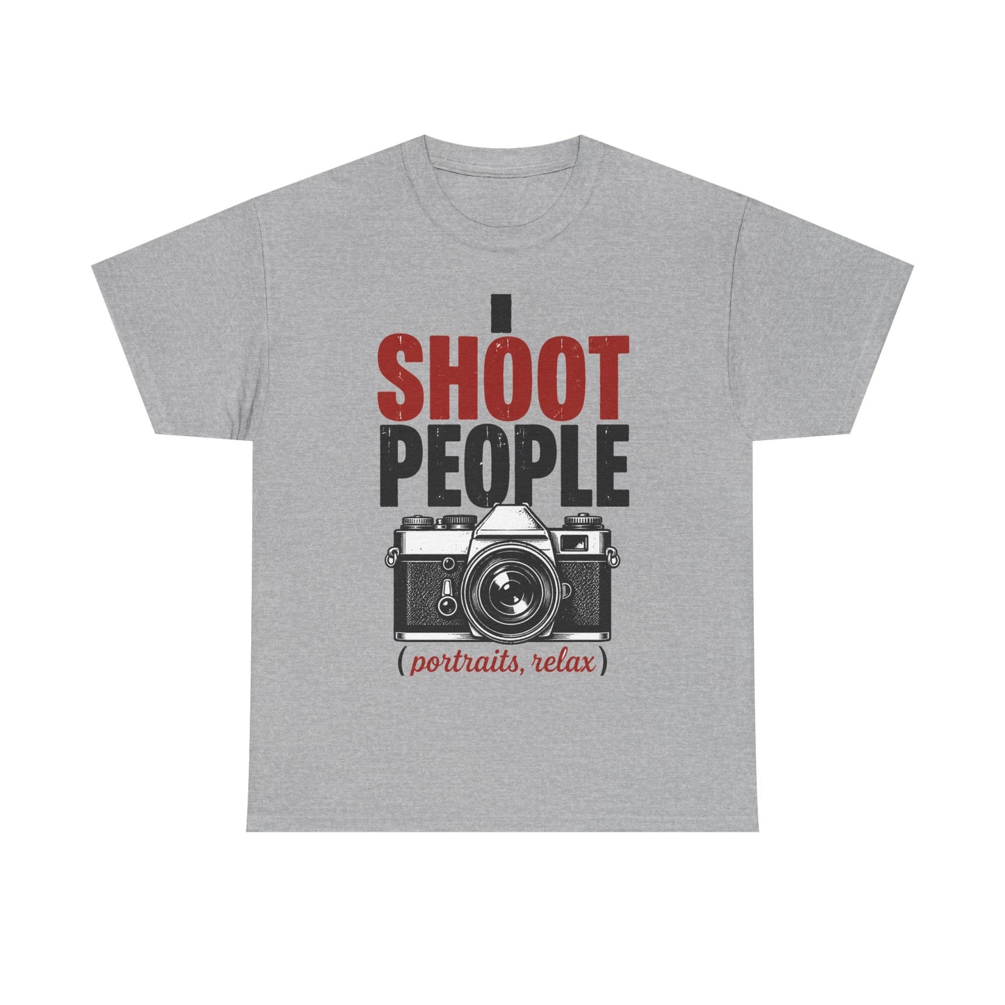 I Shoot People Portraits Funny Photographer Tee