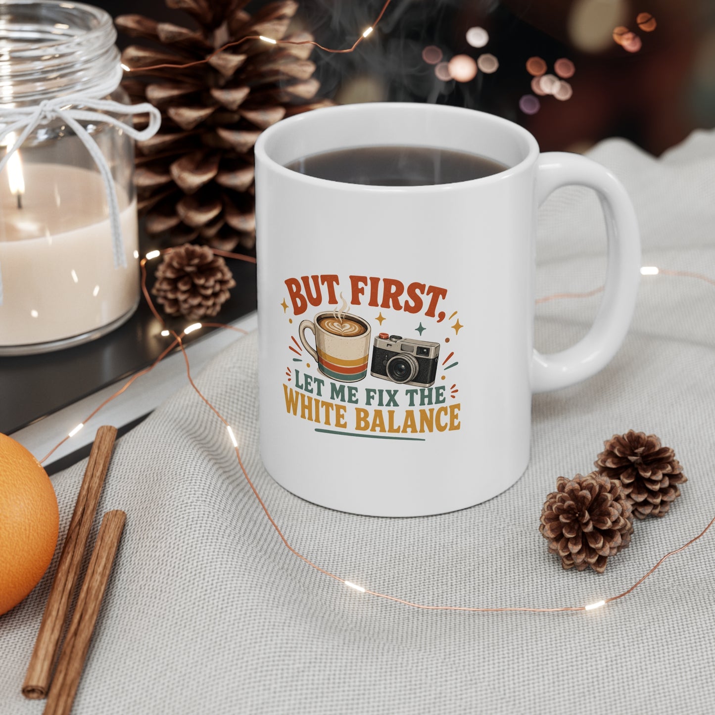 Fix the White Balance Photographer Mug 11oz
