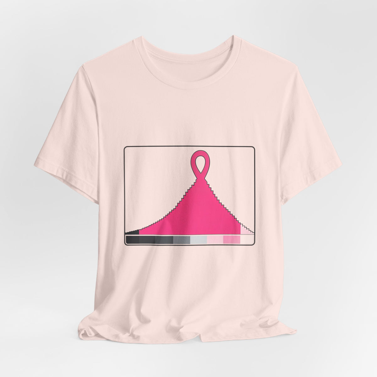 Histogram of Hope — Breast Cancer Awareness Tee (Photographer Collection)
