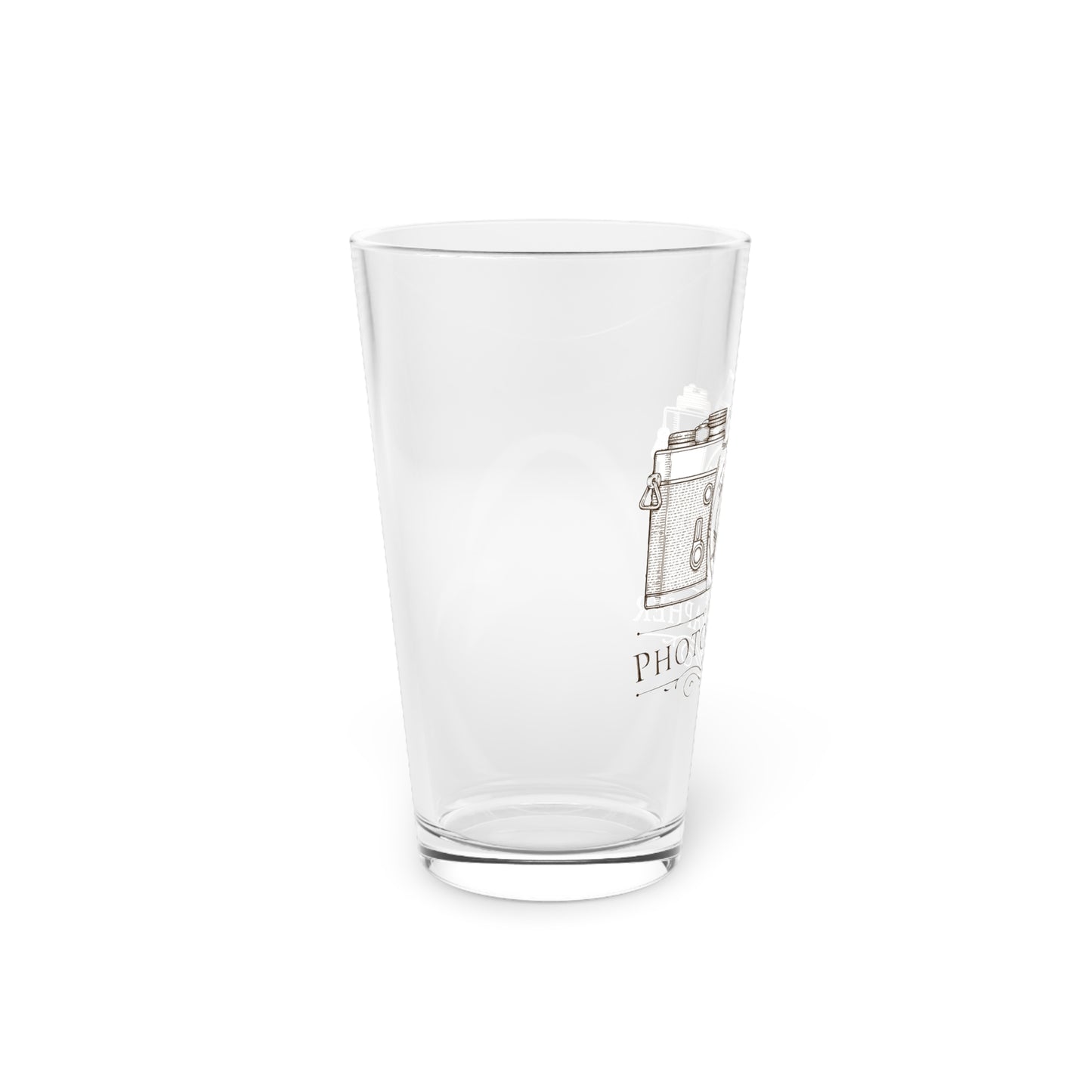 The Photographer Pint Glass