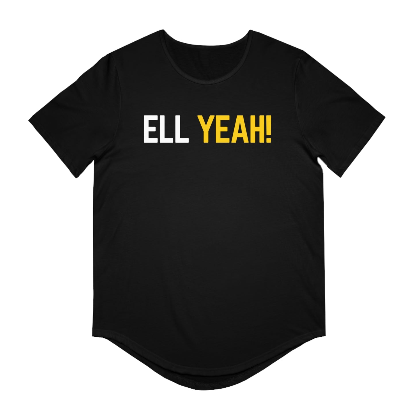 ELL Yeah! Chris Headshots Curved Hem Tee
