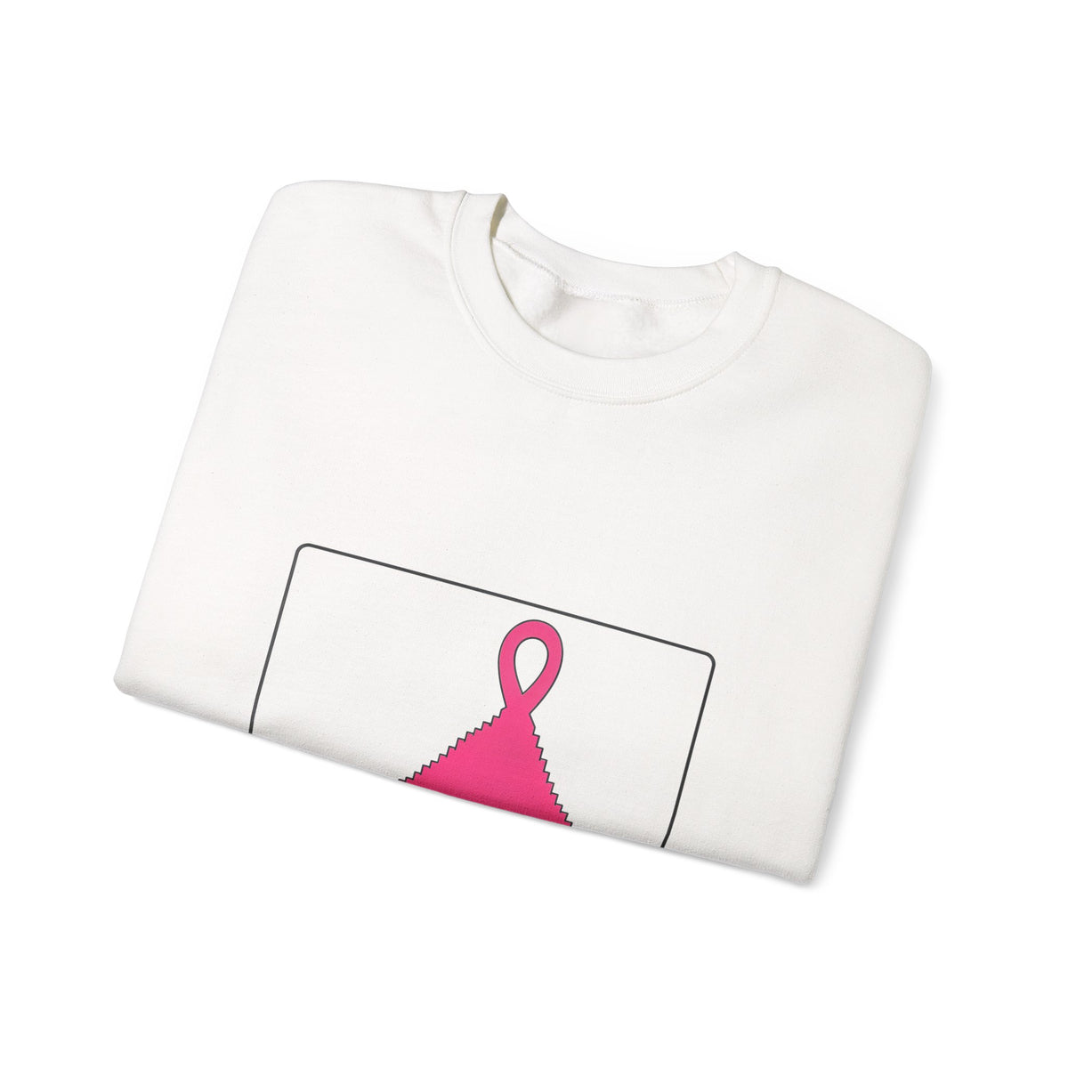 Histogram of Hope — Breast Cancer Awareness Crewneck (Photographer Collection)