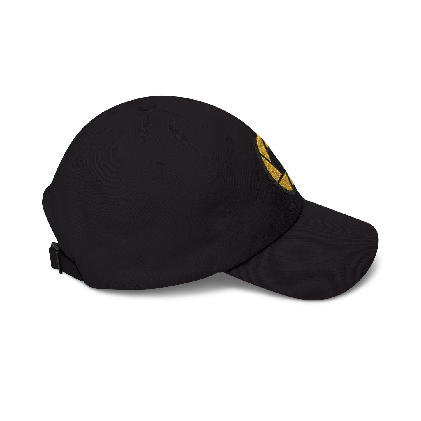 Camera Aperture Embroidered Dad Cap
