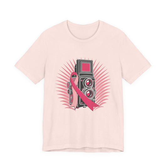 Shoot for a Cure — Breast Cancer Awareness Tee (Photographer Collection)