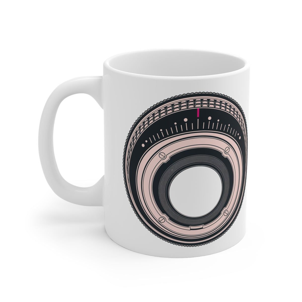 Focus on the Cure — Breast Cancer Awareness Mug (Photographer Collection)