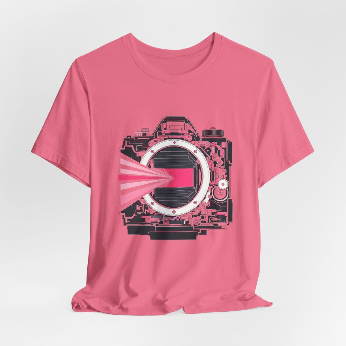 Shutter / Early Detection — Breast Cancer Awareness Tee (Photographer Collection)