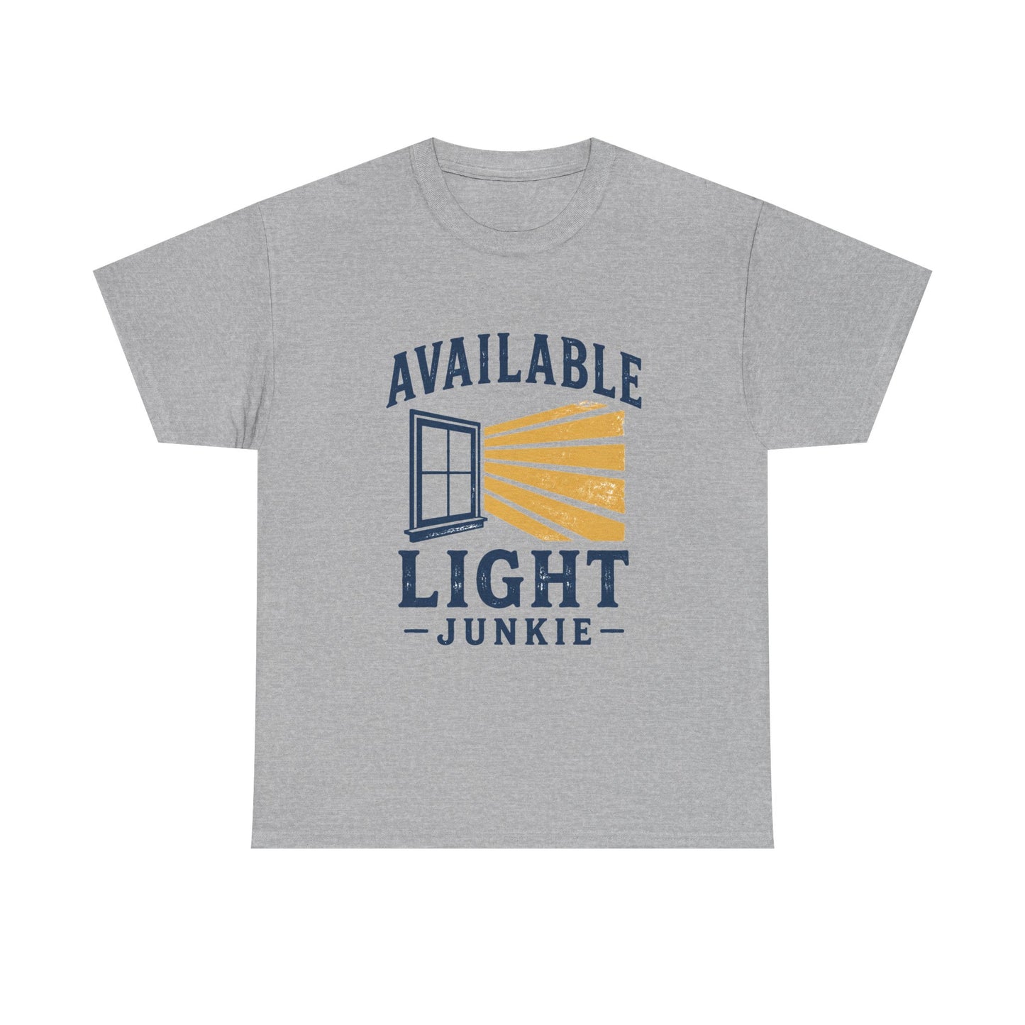 Available Light Junkie Photographer Tee