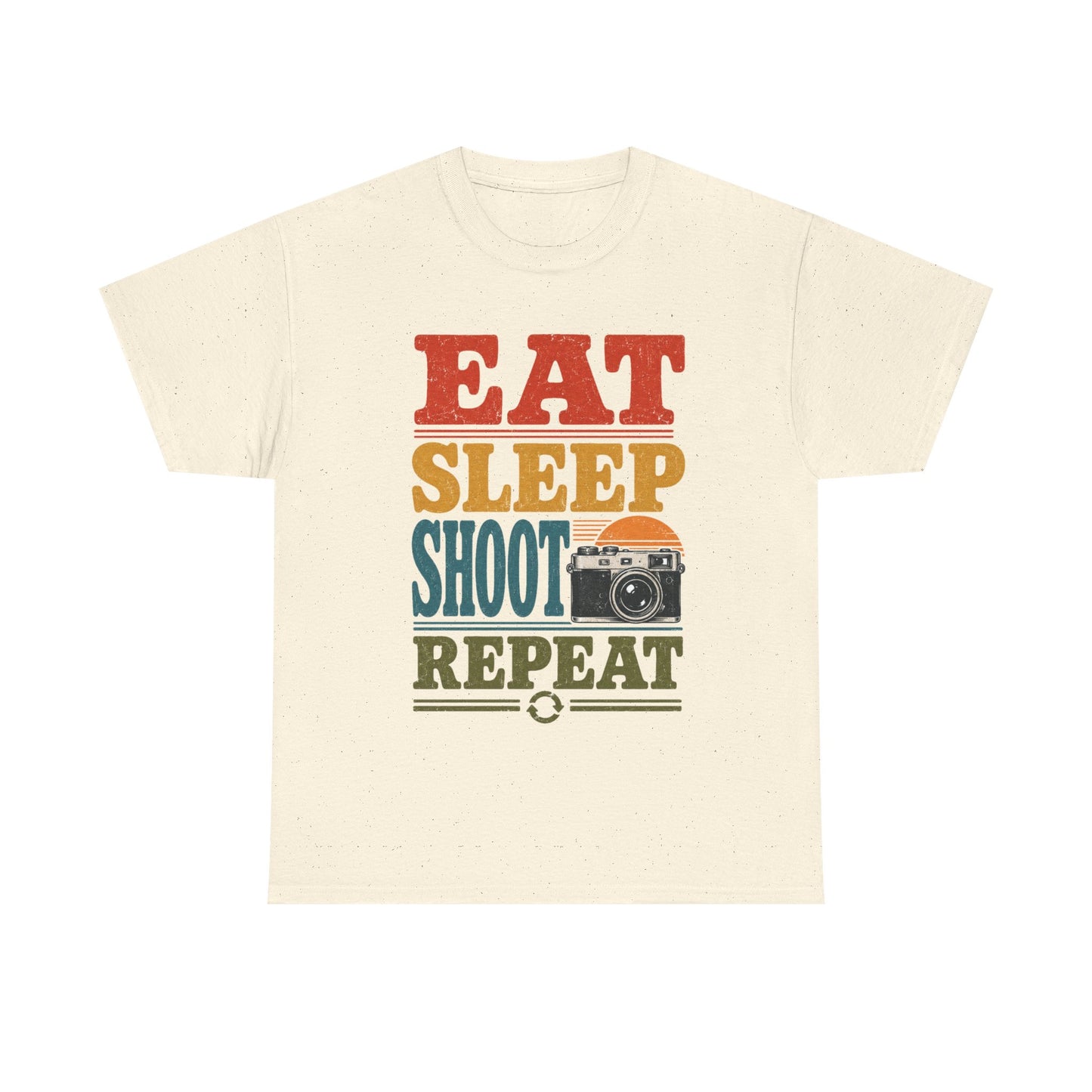 Eat Sleep Shoot Repeat Photographer Tee