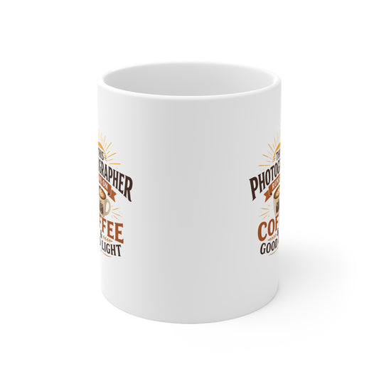 Coffee and Good Light Photographer Mug 11oz