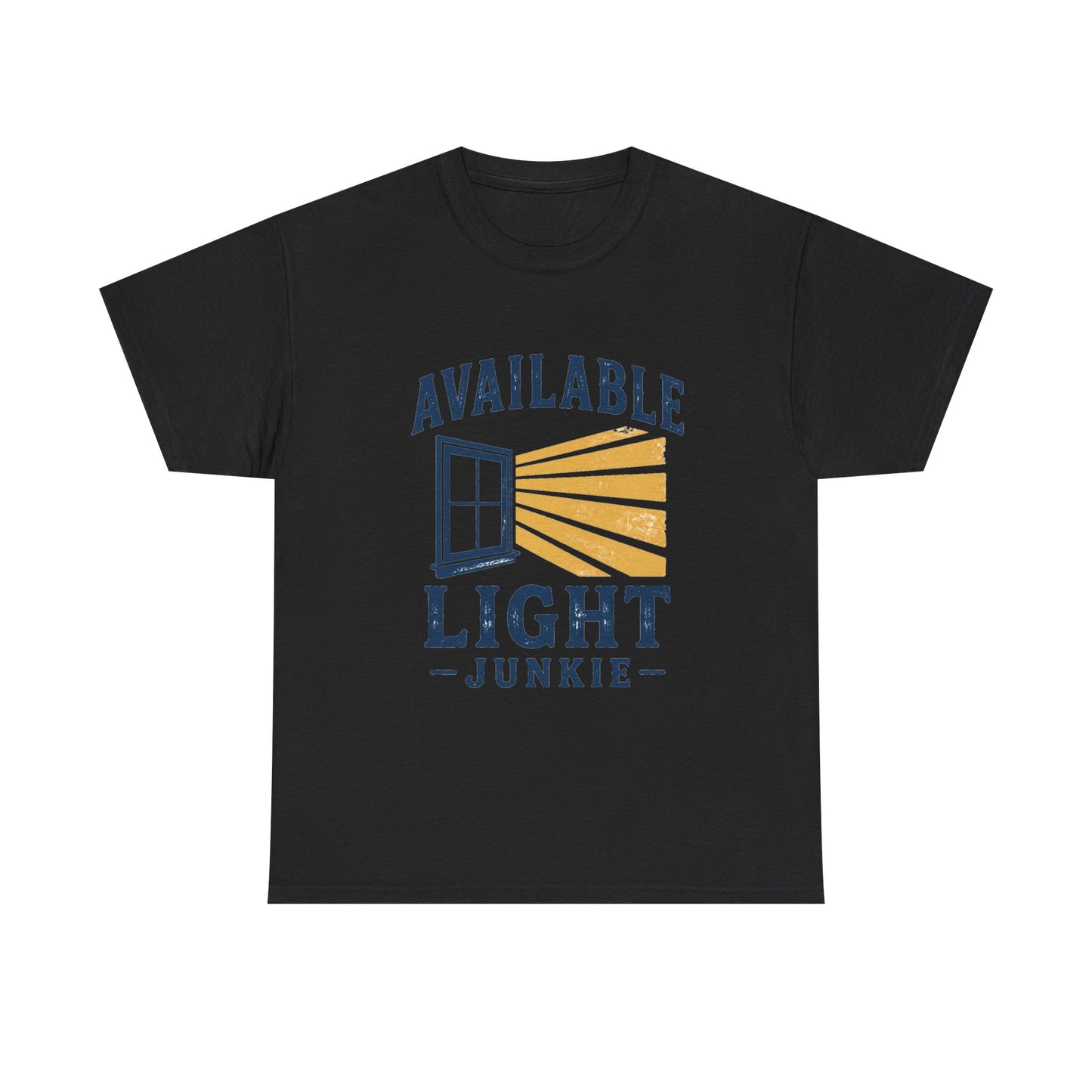 Available Light Junkie Photographer Tee