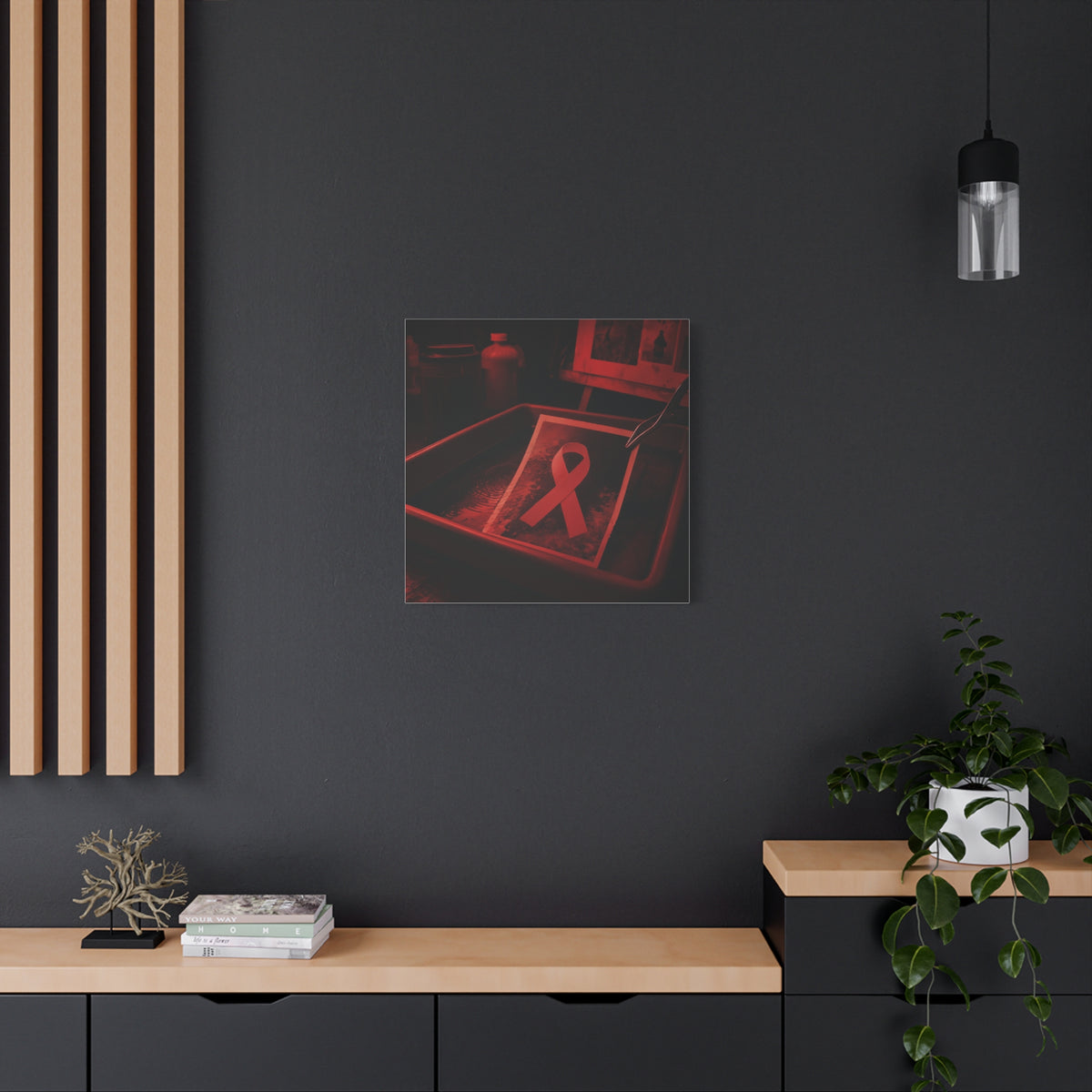 Develop Hope — Breast Cancer Awareness Canvas (Photographer Collection)