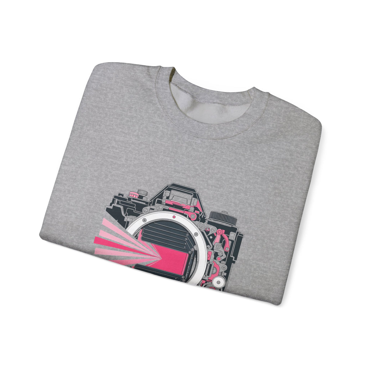 Shutter / Early Detection — Breast Cancer Awareness Crewneck (Photographer Collection)