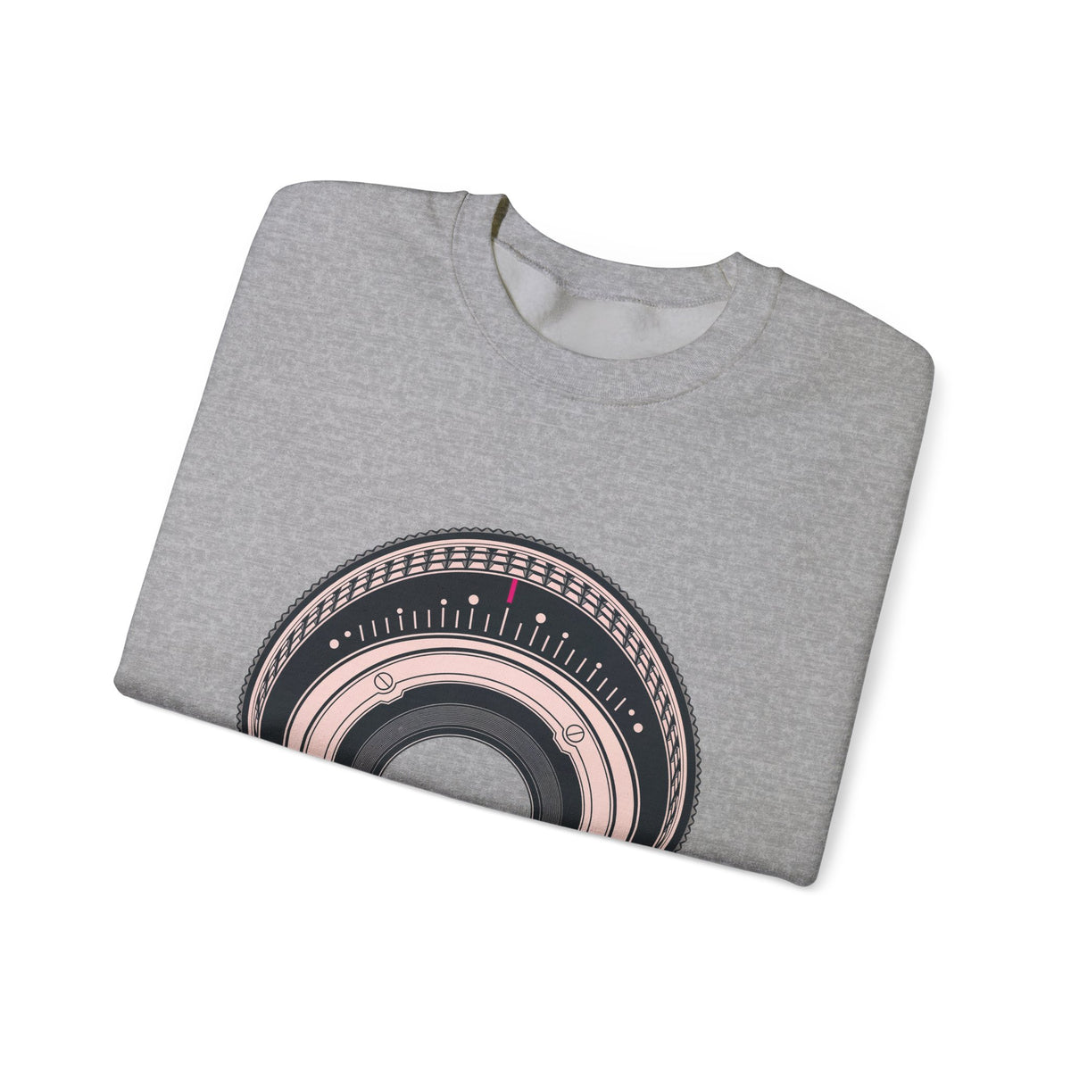 Focus on the Cure — Breast Cancer Awareness Crewneck (Photographer Collection)