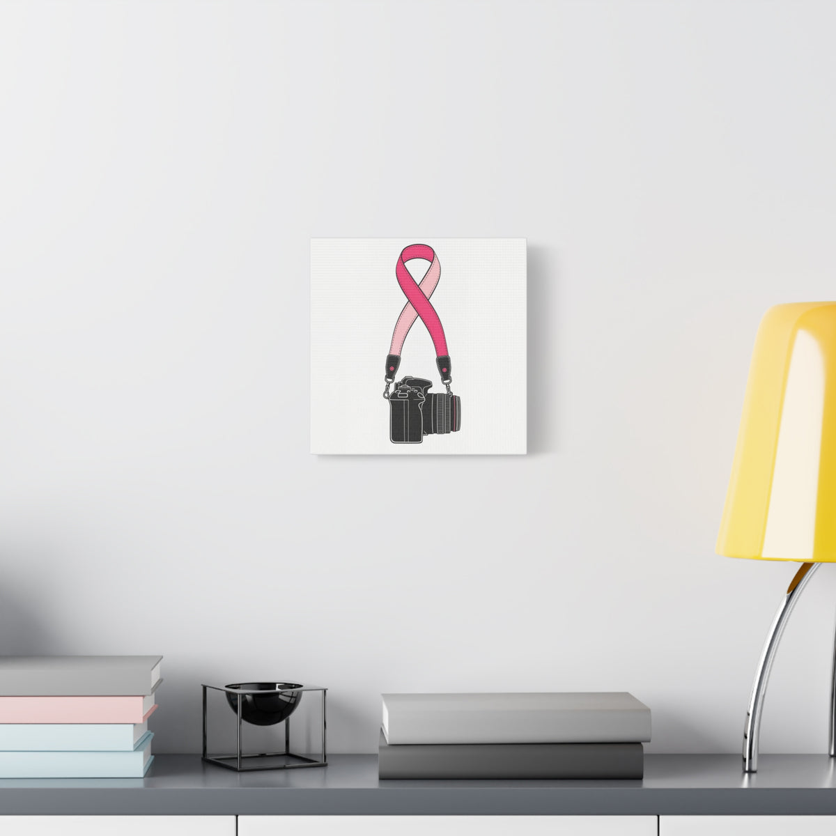 The Strap — Breast Cancer Awareness Canvas (Photographer Collection)