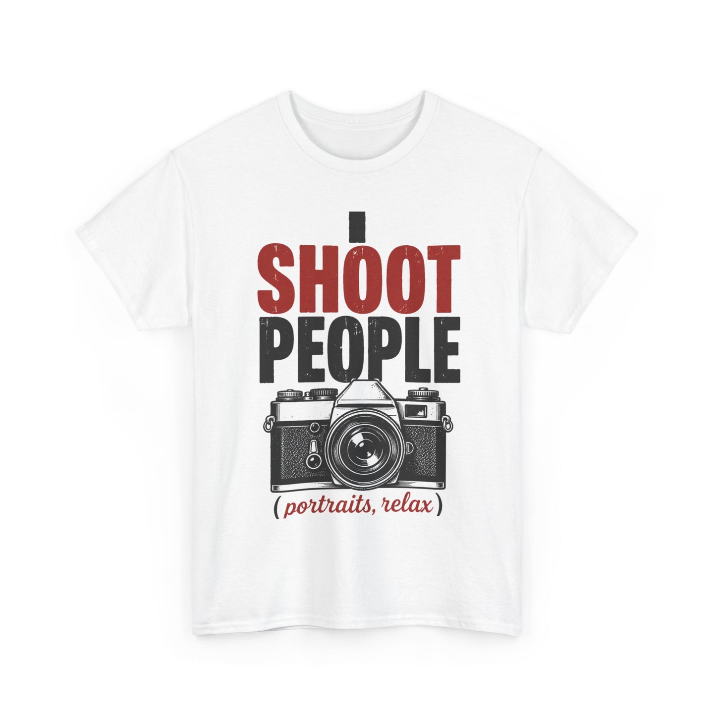 I Shoot People Portraits Funny Photographer Tee