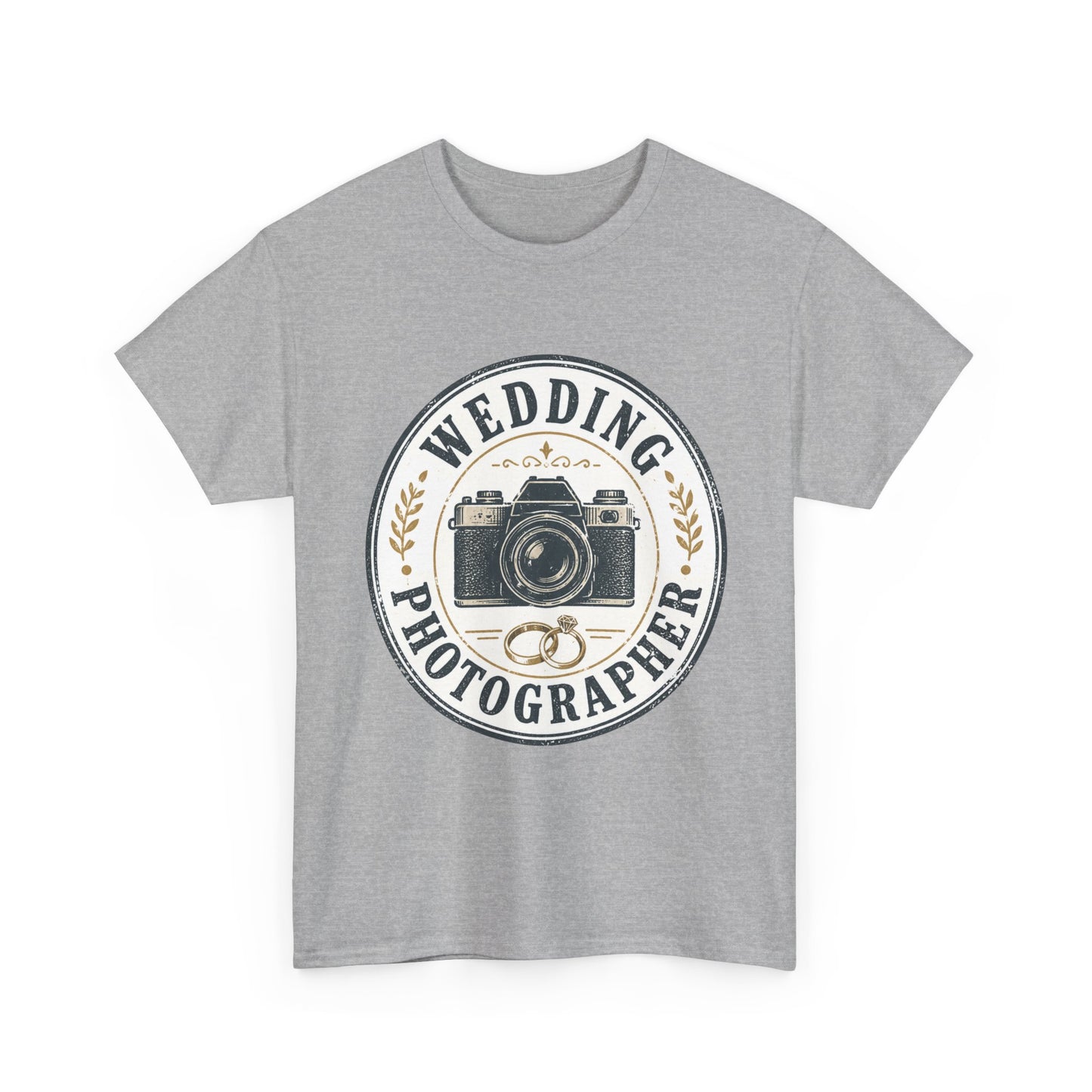 Wedding Photographer Badge Tee